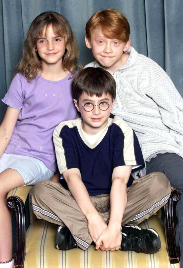 Bộ ba Harry - Ron - Hermione trước đây.