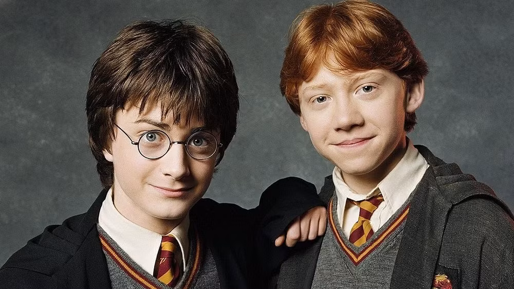 Ron Weasley là người bạn thân nhất của Harry Potter.