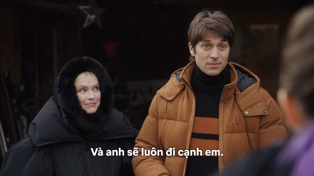 Giây trước Gabriel nói "sẽ luôn đi cạnh em".