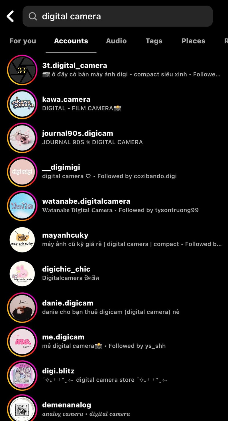 Instagram bán máy ảnh. Instagram bán máy ảnh.