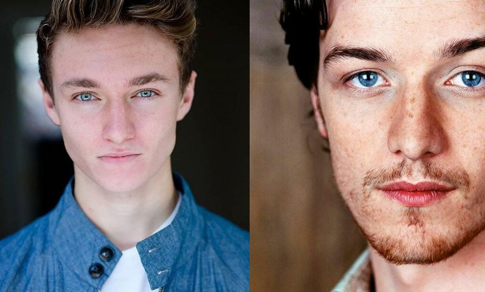 Đôi mắt xanh biếc của Harrison gợi nhớ đến nam tài tử James McAvoy. Đôi mắt xanh biếc của Harrison gợi nhớ đến nam tài tử James McAvoy.