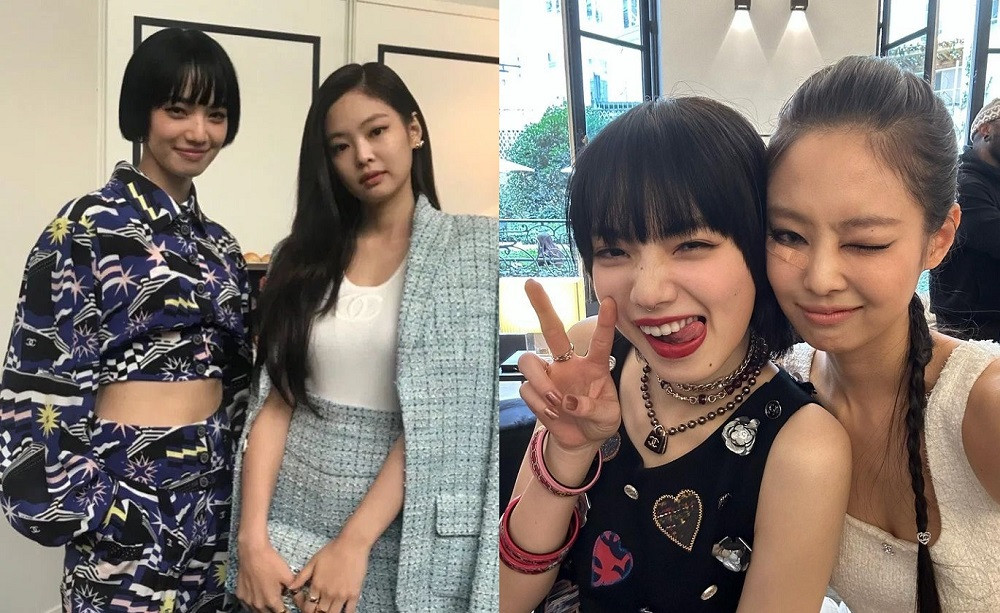 Komatsu Nana và Jenni năm 2018 (trái) và 2023 (phải). Komatsu Nana và Jenni năm 2018 (trái) và 2023 (phải).