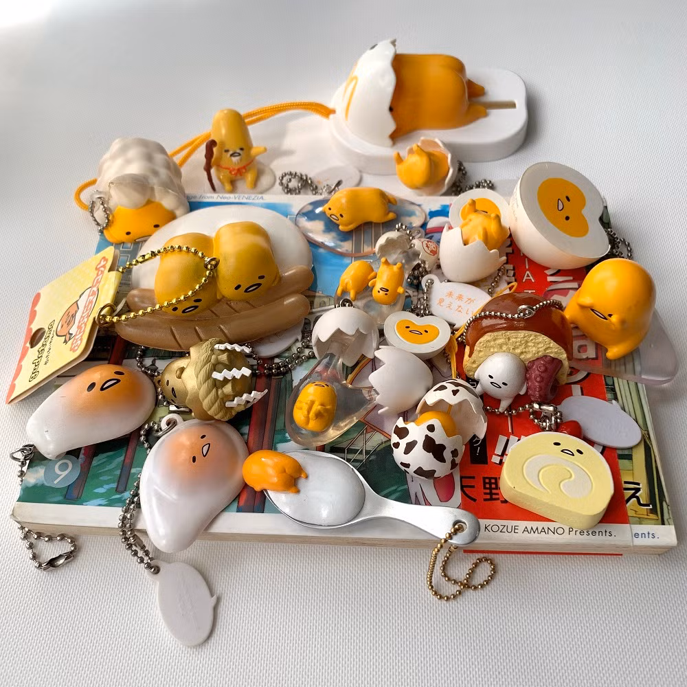Các bé trứng lười Gudetama gây bão một thời. (Ảnh @bandochoichoi)