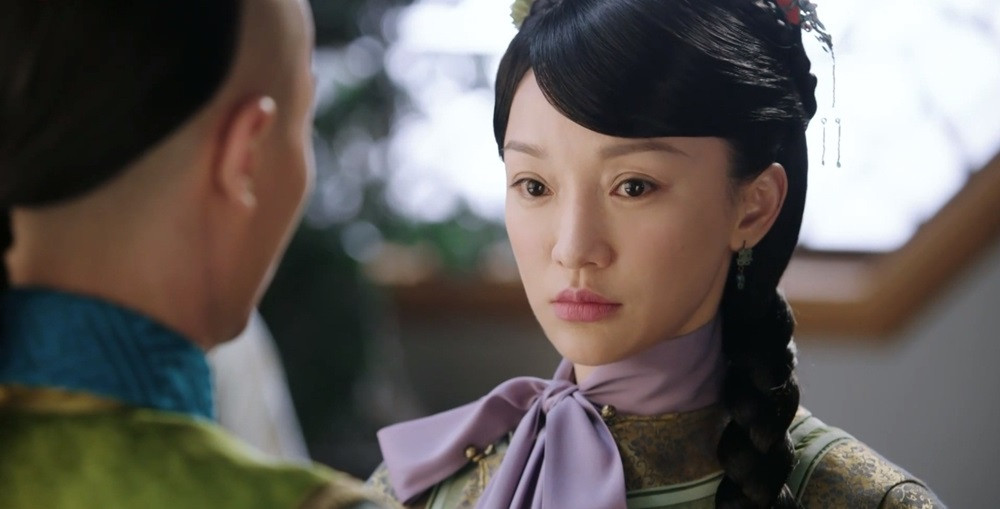 Tạo hình bị chê của Châu Tấn trong Như Ý Truyện. Tạo hình bị chê của Châu Tấn trong Như Ý Truyện.