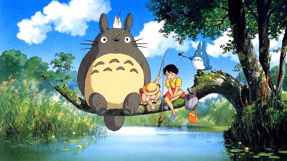 Da tôi đen nhẻm nhưng nụ cười rạng rỡ. (Ảnh minh họa: Phim "Hàng xóm tôi là Totoro")