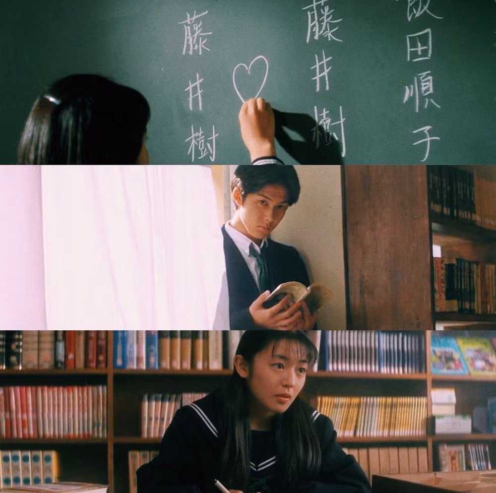 Mối tình đầu nuôi dưỡng mộng mơ. (Minh họa: Phim Love Letter) Mối tình đầu nuôi dưỡng mộng mơ. (Minh họa: Phim Love Letter)
