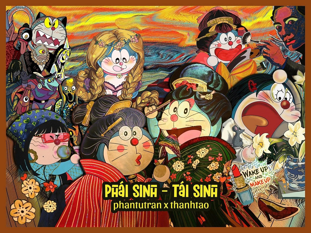 Poster triển lãm. (Nguồn_ @thanhtao)