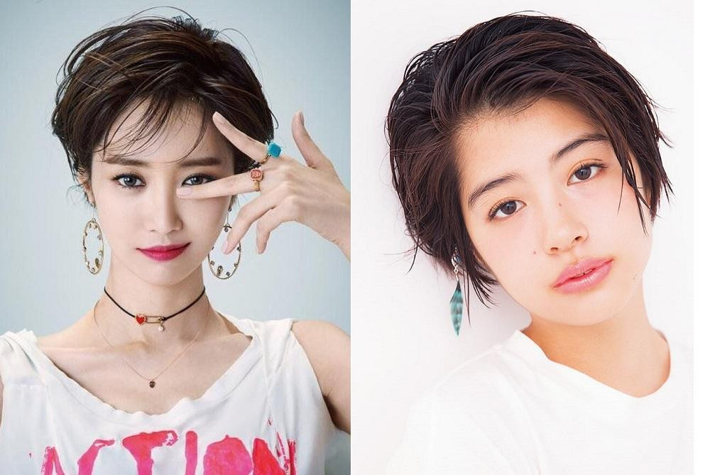 Cô bạn thân của nữ chính bản Nhật (phải) có cá tính và thần thái riêng so với bản Hàn (trái).