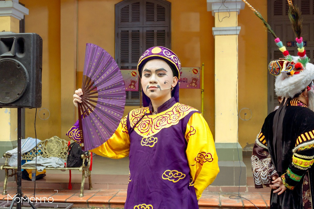 Anh Khoa vai Trần Kiệm. (Ảnh: Khánh Ngọc và Thùy Dương)