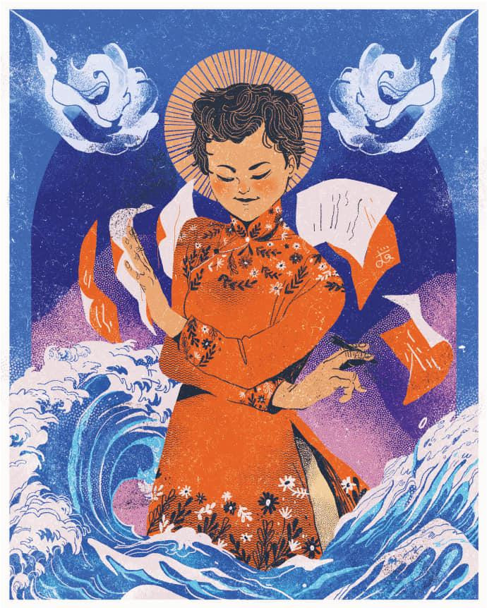 Xuân Quỳnh. (Ảnh: Camelia Phạm)