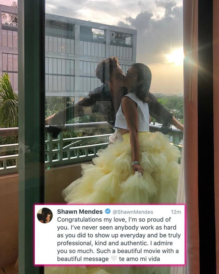 Shawn Mendes thể hiện tình yêu và niềm tự hào dành cho Camila Cabello.
