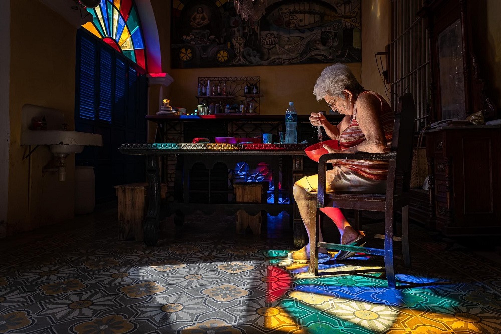 Một ảnh trong triển lãm Surreal Cuba. (Ảnh: Leica Việt Nam) Một ảnh trong triển lãm Surreal Cuba. (Ảnh: Leica Việt Nam)