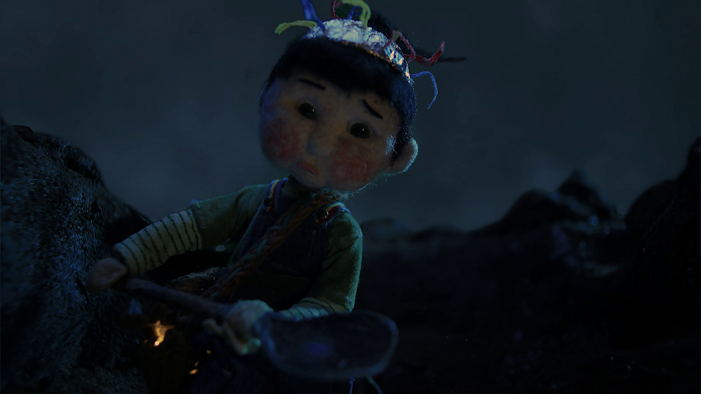 Một cảnh trong phim ngắn Vượt Thành Axima. Một cảnh trong phim ngắn Vượt Thành Axima.