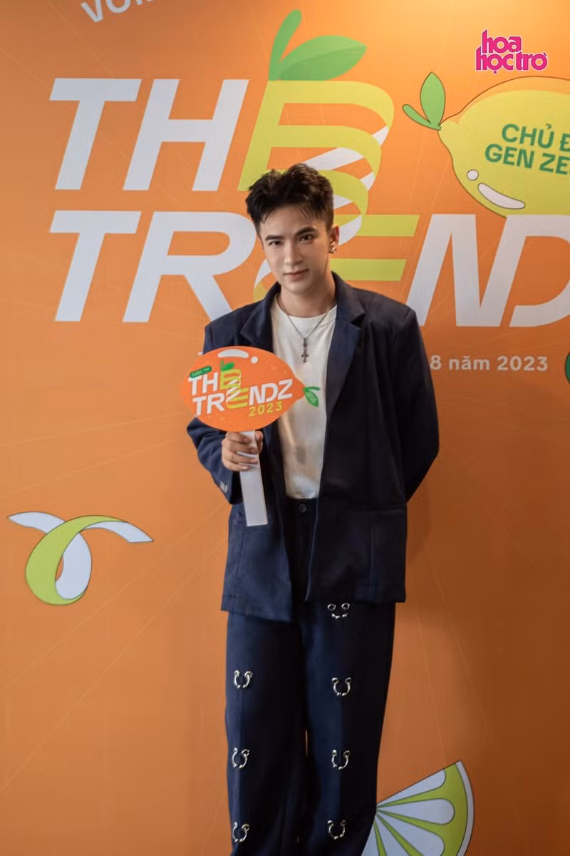 Anh Get làm khách mời trong Chung kết chương trình The TrendZ của Hoa Học Trò.