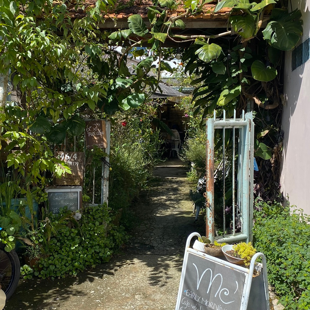 Khu vườn nhỏ của Mẻ. (Ảnh: Cá Mèo)