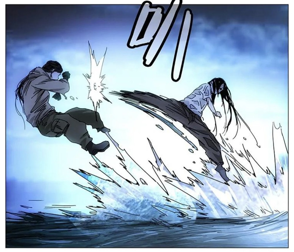 Trần Đóa - Phùng Bảo Bảo đối đầu trong bản truyện tranh. Trần Đóa - Phùng Bảo Bảo đối đầu trong bản truyện tranh.