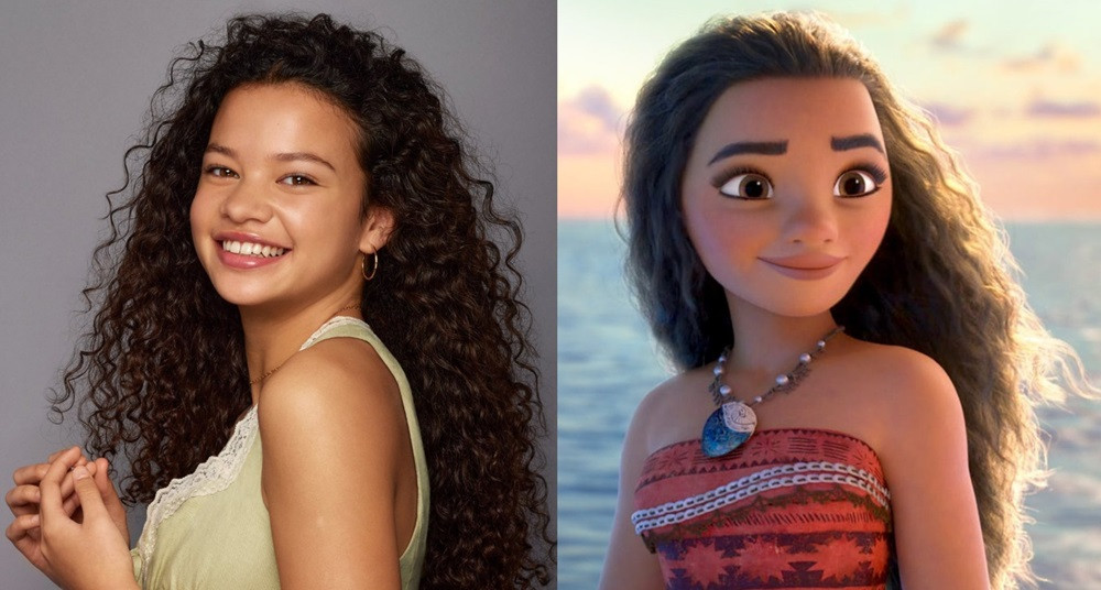Catherine Laga‘aia - Moana của bản live-action.