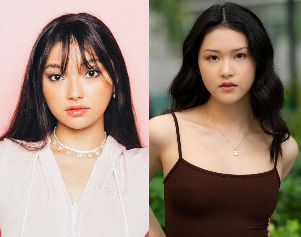 Michelle Mao (bên trái) và Isabella Wei (bên phải).