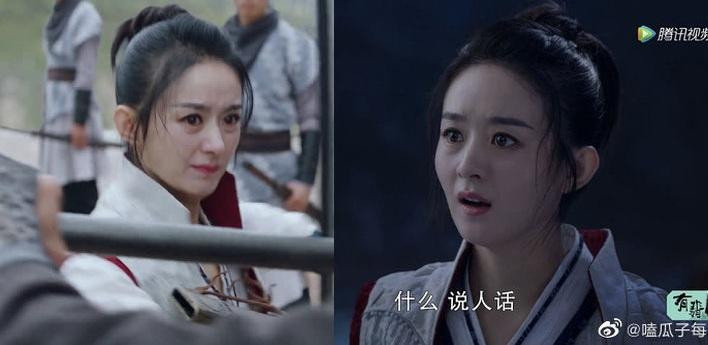 Nhưng trong một số cảnh phim "Hữu Phỉ", Triệu Lệ Dĩnh trông mệt mỏi với đôi mắt trũng sâu. Nhưng trong một số cảnh phim "Hữu Phỉ", Triệu Lệ Dĩnh trông mệt mỏi với đôi mắt trũng sâu.