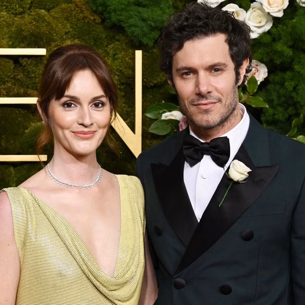 Đôi vợ chồng Adam Brody và Leighton Meester.