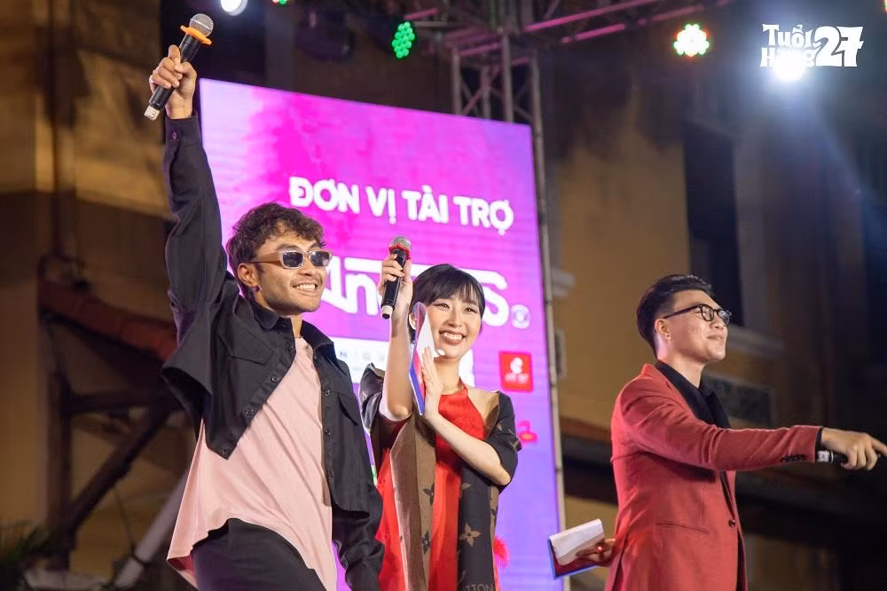 Bộ ba MC quyền lực của chương trình.