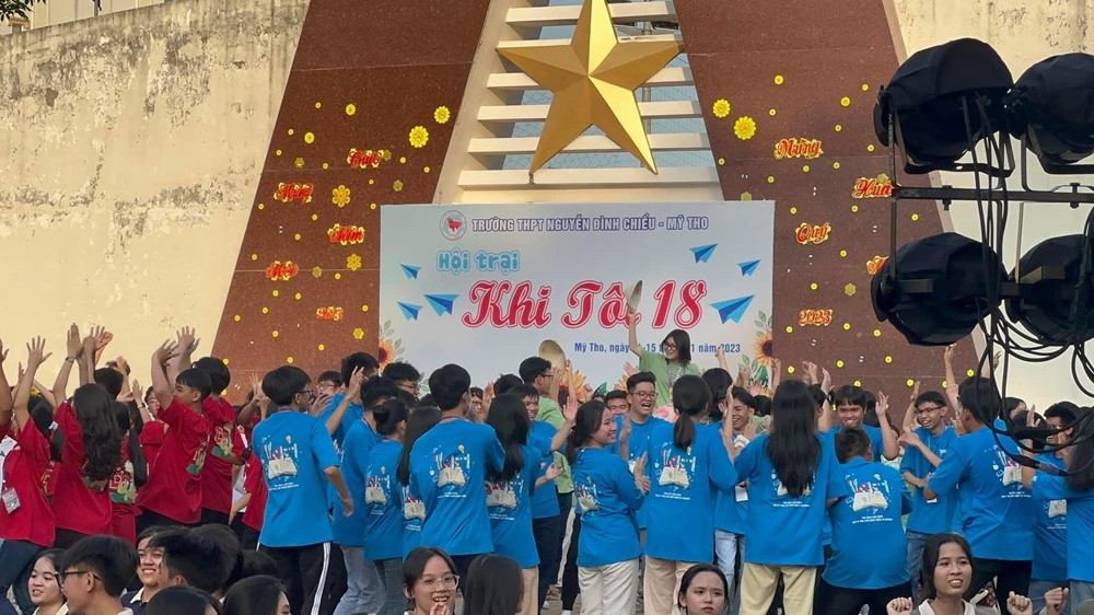 Ảnh: Đoàn trường THPT Nguyễn Đình Chiểu (Tiền Giang). Ảnh: Đoàn trường THPT Nguyễn Đình Chiểu (Tiền Giang).