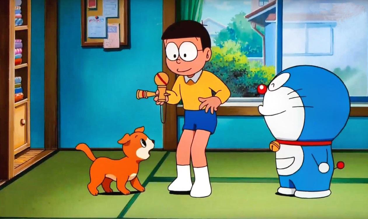Nobita hậu đậu nhưng chơi Kendama rất giỏi. Nobita hậu đậu nhưng chơi Kendama rất giỏi.