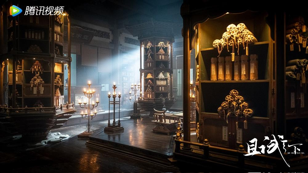 Bối cảnh được đầu tư đẹp mắt, chăm chút của Thả Thí Thiên Hạ.