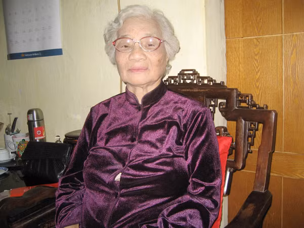Bác Ngô Thị Dung. Ảnh: K.N
