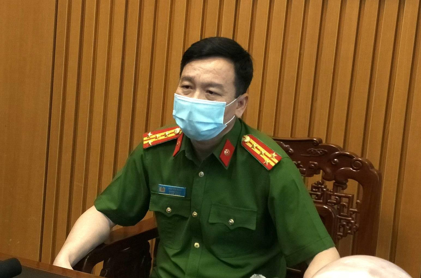 Đại tá Nguyễn Bình - Trưởng phòng Cảnh sát hình sự Công an TP Hà Nội. Đại tá Nguyễn Bình - Trưởng phòng Cảnh sát hình sự Công an TP Hà Nội.