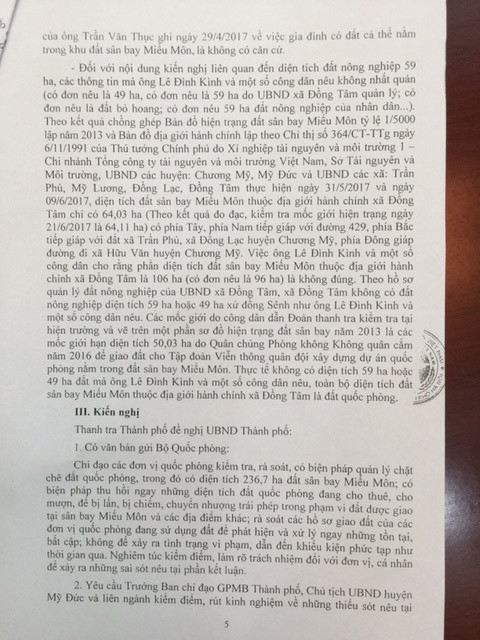 Đồng Tâm: Xử nghiêm vi phạm, thu hồi đất bị chiếm trái phép ảnh 4