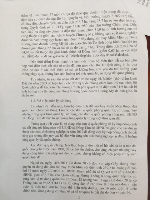 Đồng Tâm: Xử nghiêm vi phạm, thu hồi đất bị chiếm trái phép ảnh 2