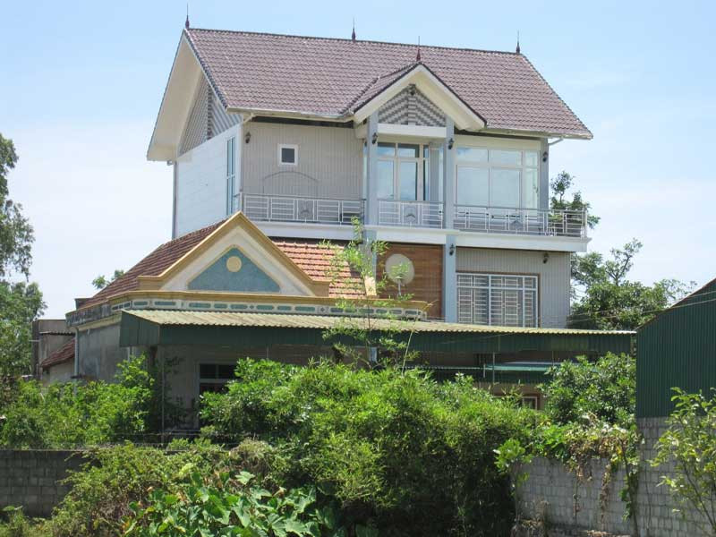 Ngôi biệt thự lung linh giữa làng quê của một lãnh đạo xã Xuân Viên