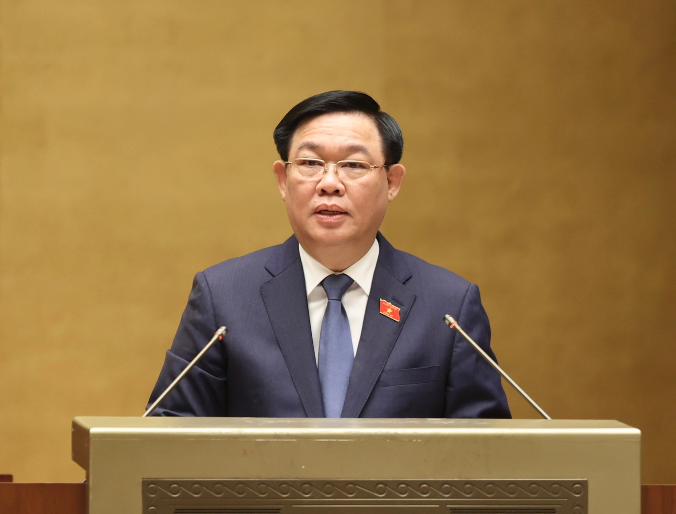 Chủ tịch Quốc hội Vương Đình Huệ. Ảnh: Như Ý