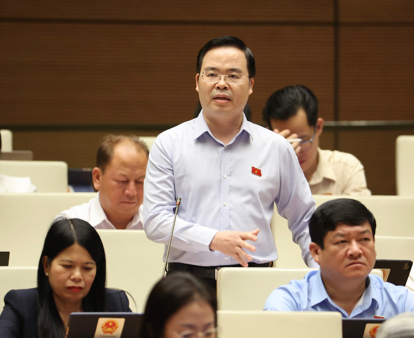 Đại biểu Quốc hội Trần Văn Khải (đoàn Hà Nam). Ảnh: Như Ý Đại biểu Quốc hội Trần Văn Khải (đoàn Hà Nam). Ảnh: Như Ý