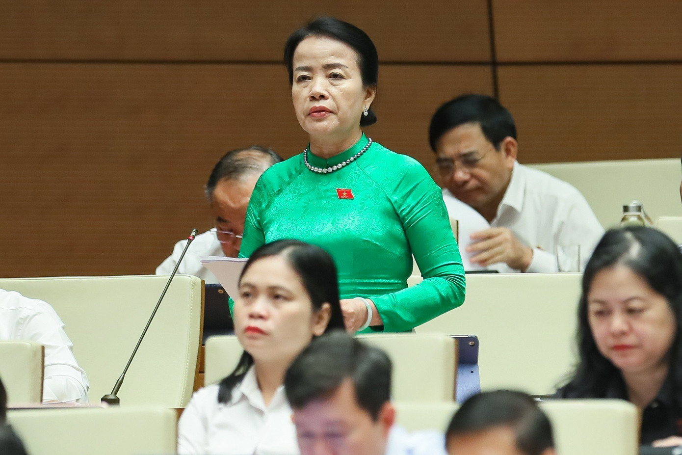 Đại biểu Nguyễn Thị Kim Thúy (Đà Nẵng). Ảnh Như Ý Đại biểu Nguyễn Thị Kim Thúy (Đà Nẵng). Ảnh Như Ý