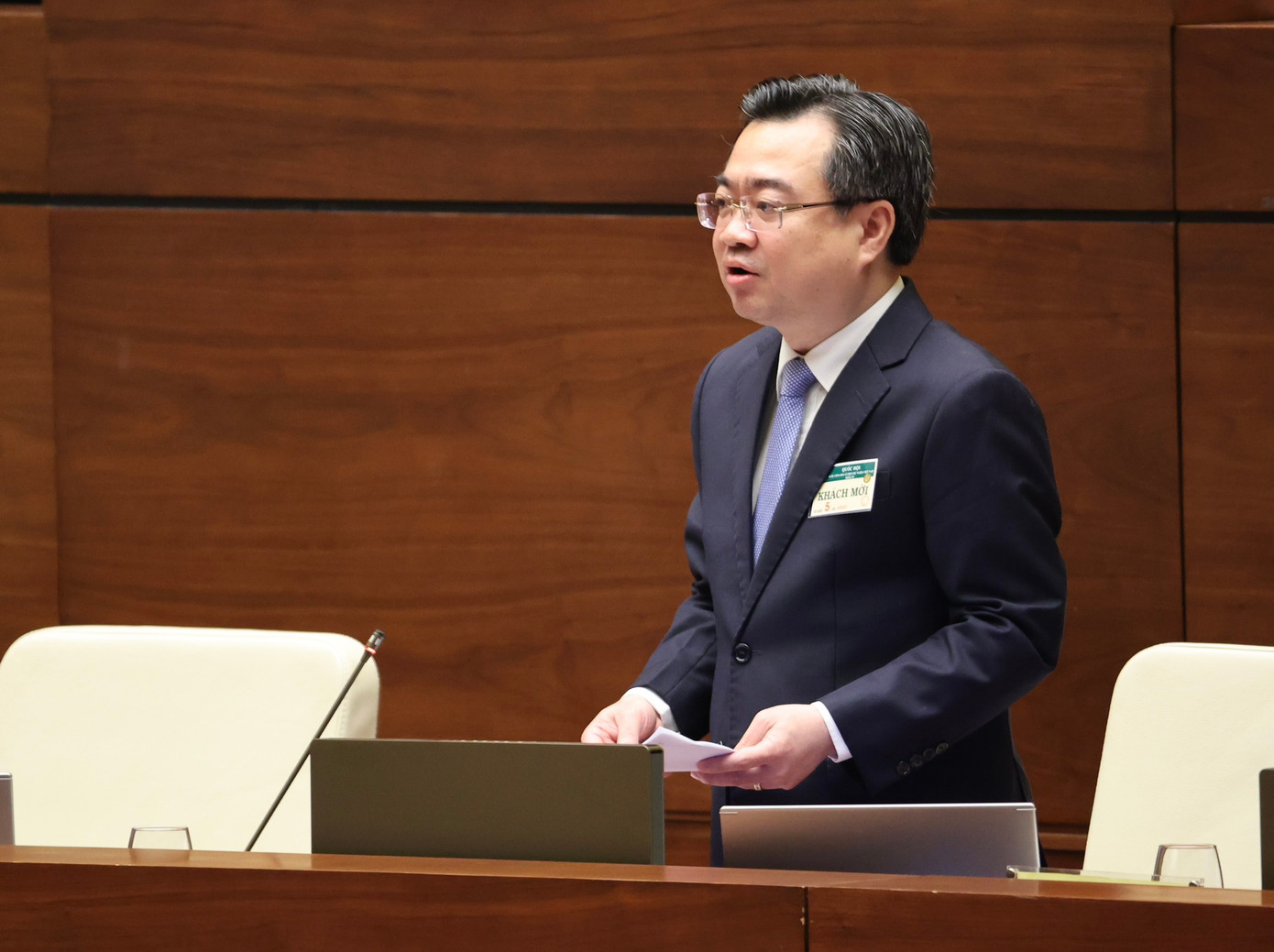 Bộ trưởng Bộ Xây dựng Nguyễn Thanh Nghị. Ảnh: Như Ý. Bộ trưởng Bộ Xây dựng Nguyễn Thanh Nghị. Ảnh: Như Ý.