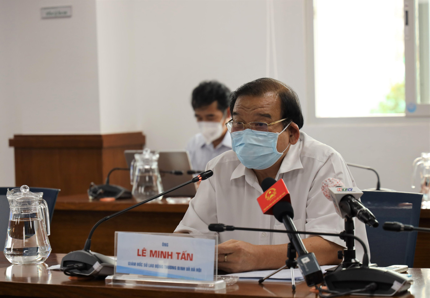 Ông Lê Minh Tấn, Giám đốc Sở Lao động Thương binh và Xã hội TPHCM Ông Lê Minh Tấn, Giám đốc Sở Lao động Thương binh và Xã hội TPHCM