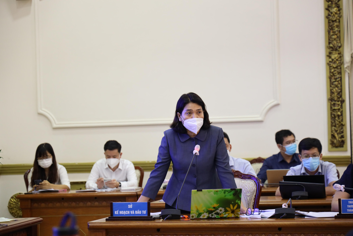 Bà Lê Thị Huỳnh Mai, Giám đốc Sở Kế hoạch và Đầu tư TPHCM Bà Lê Thị Huỳnh Mai, Giám đốc Sở Kế hoạch và Đầu tư TPHCM