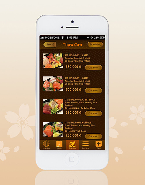 Tiện ích và hiện đại với chức năng xem thực đơn, thanh toán trực tuyến, đặt hàng online 