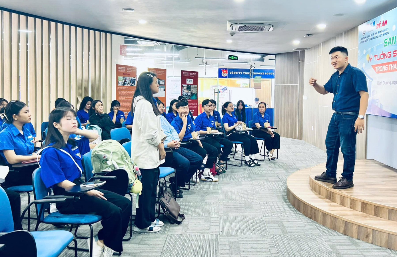 Tổ chức Sàn giao dịch ý tưởng khởi nghiệp trong thanh niên