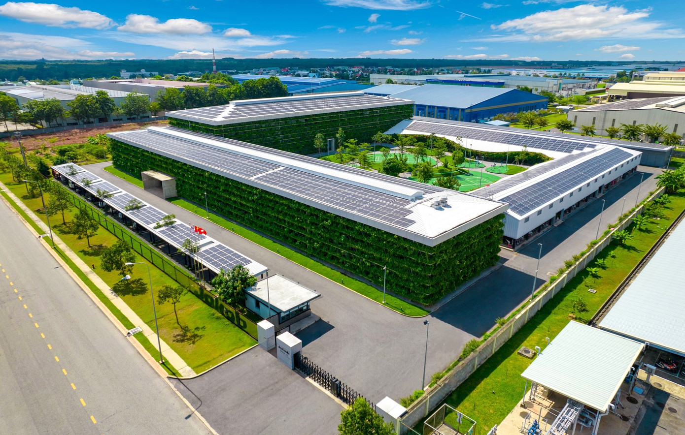 Trụ sở nhìn từ trên cao.