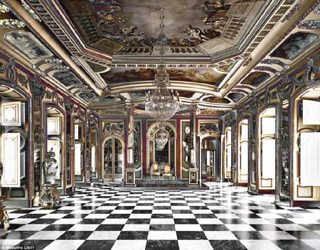 Cung điện quốc gia Queluz ở Lisbon, Bồ Đào Nha