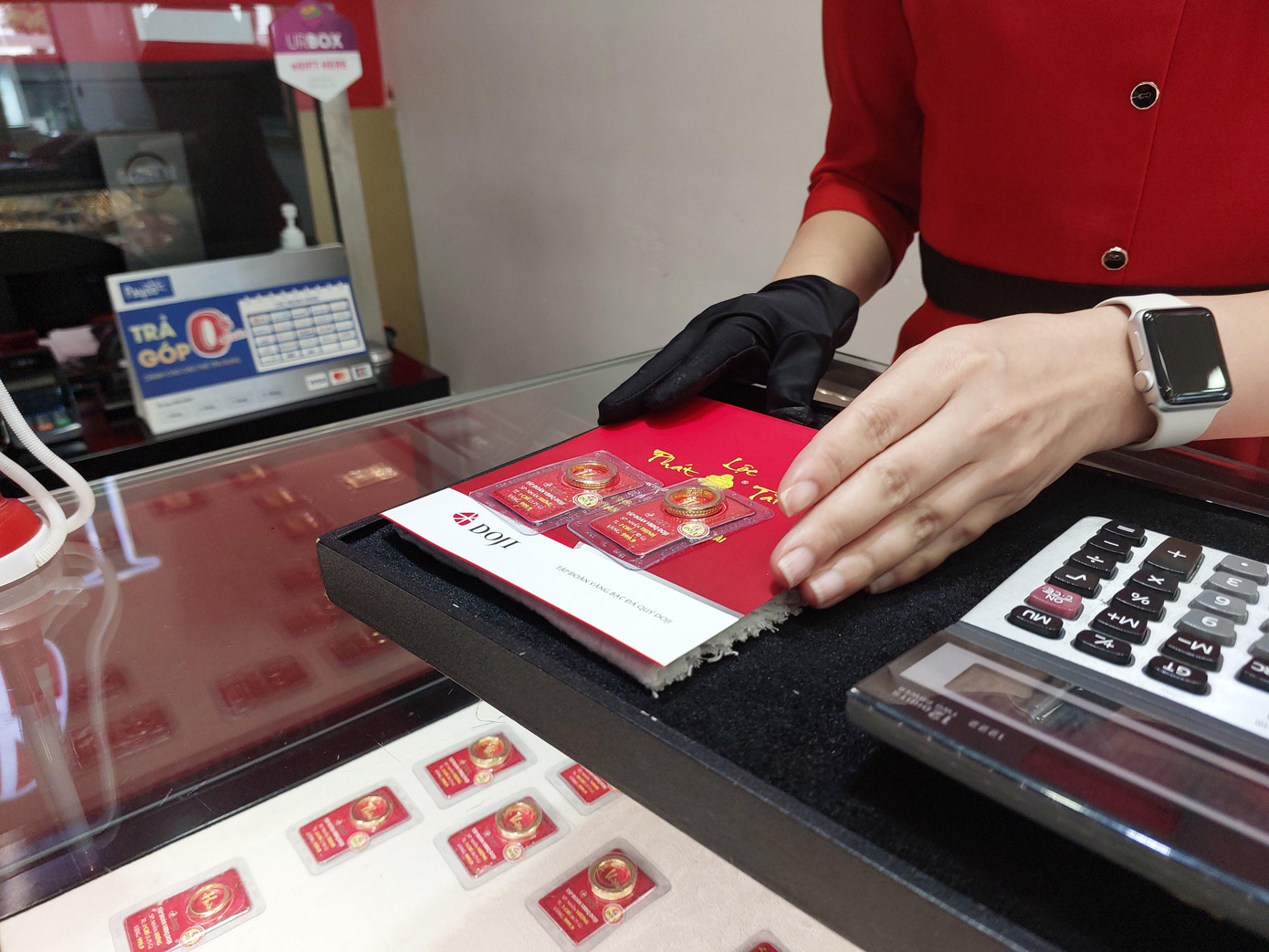 Sau 3 ngày, giá vàng tăng hơn nửa triệu đồng mỗi lượng (Ảnh minh hoạ). Sau 3 ngày, giá vàng tăng hơn nửa triệu đồng mỗi lượng (Ảnh minh hoạ).