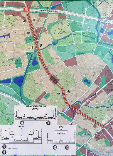 Hà Nội công bố chỉ giới mở đường vành đai 3,5 gồm 6 làn xe ảnh 1