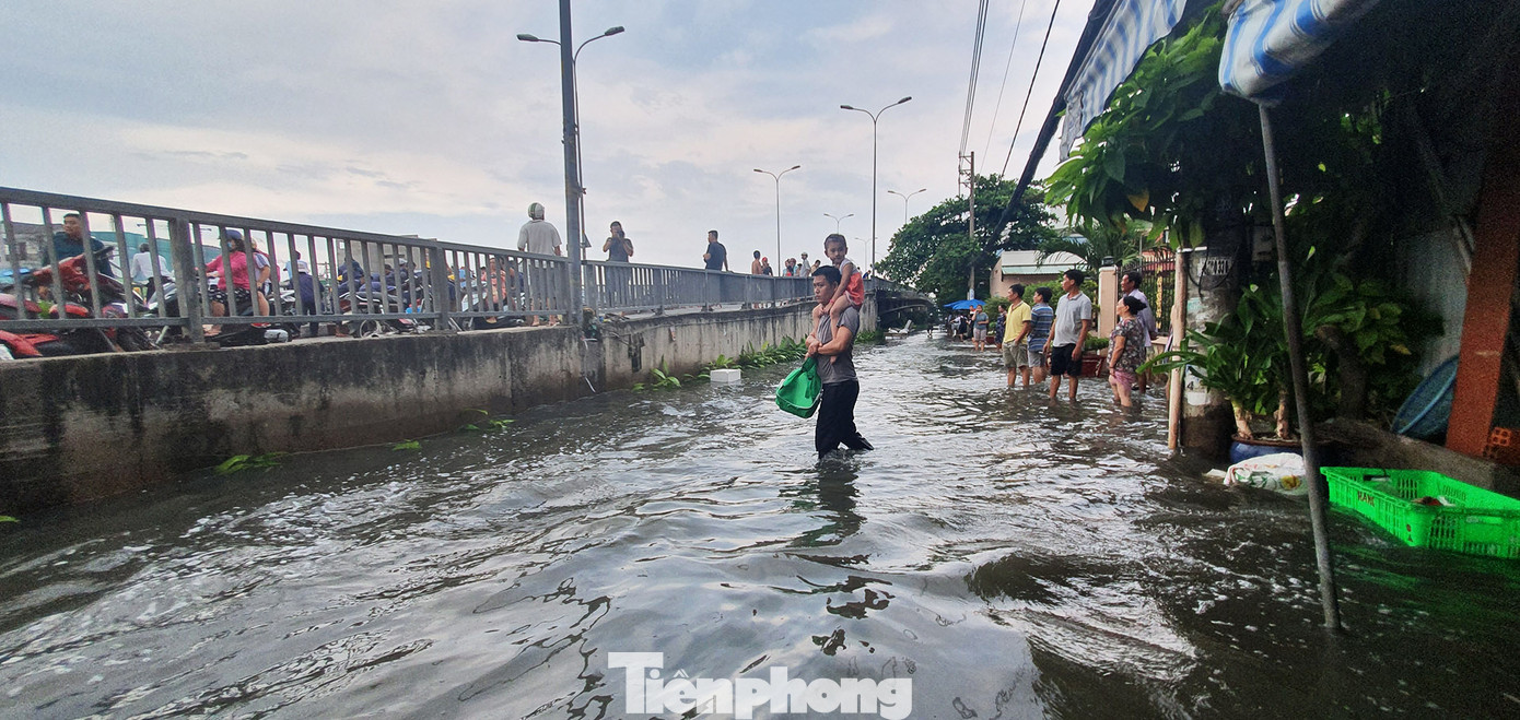 Người Sài Gòn xây 'lô cốt' chống ngập ảnh 16