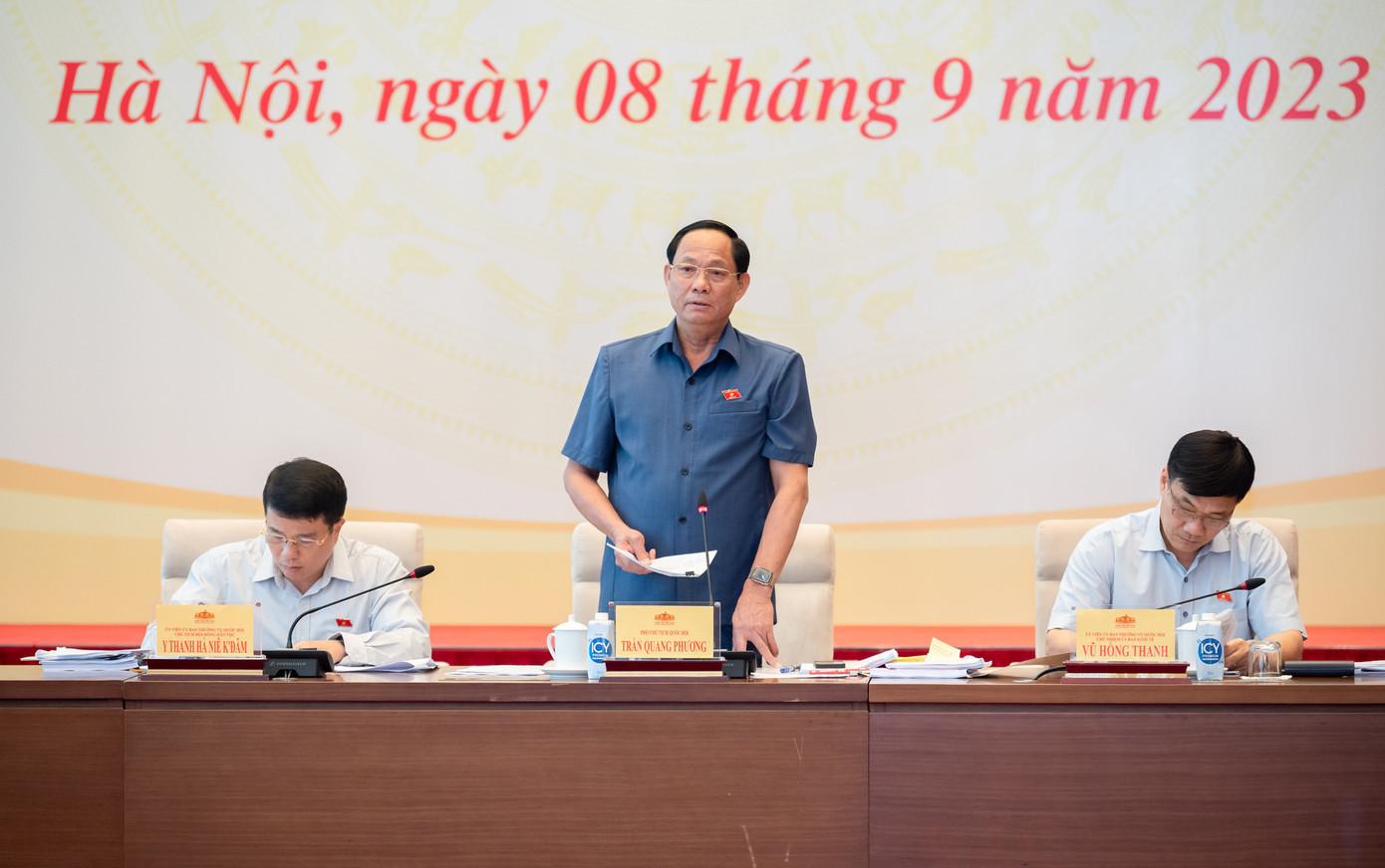 Phó Chủ tịch Quốc hội Trần Quang Phương, Trưởng Đoàn giám sát