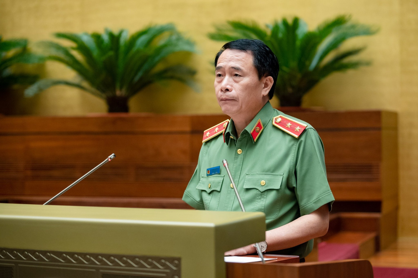 Trung tướng Lê Quốc Hùng - Thứ trưởng Bộ Công an.