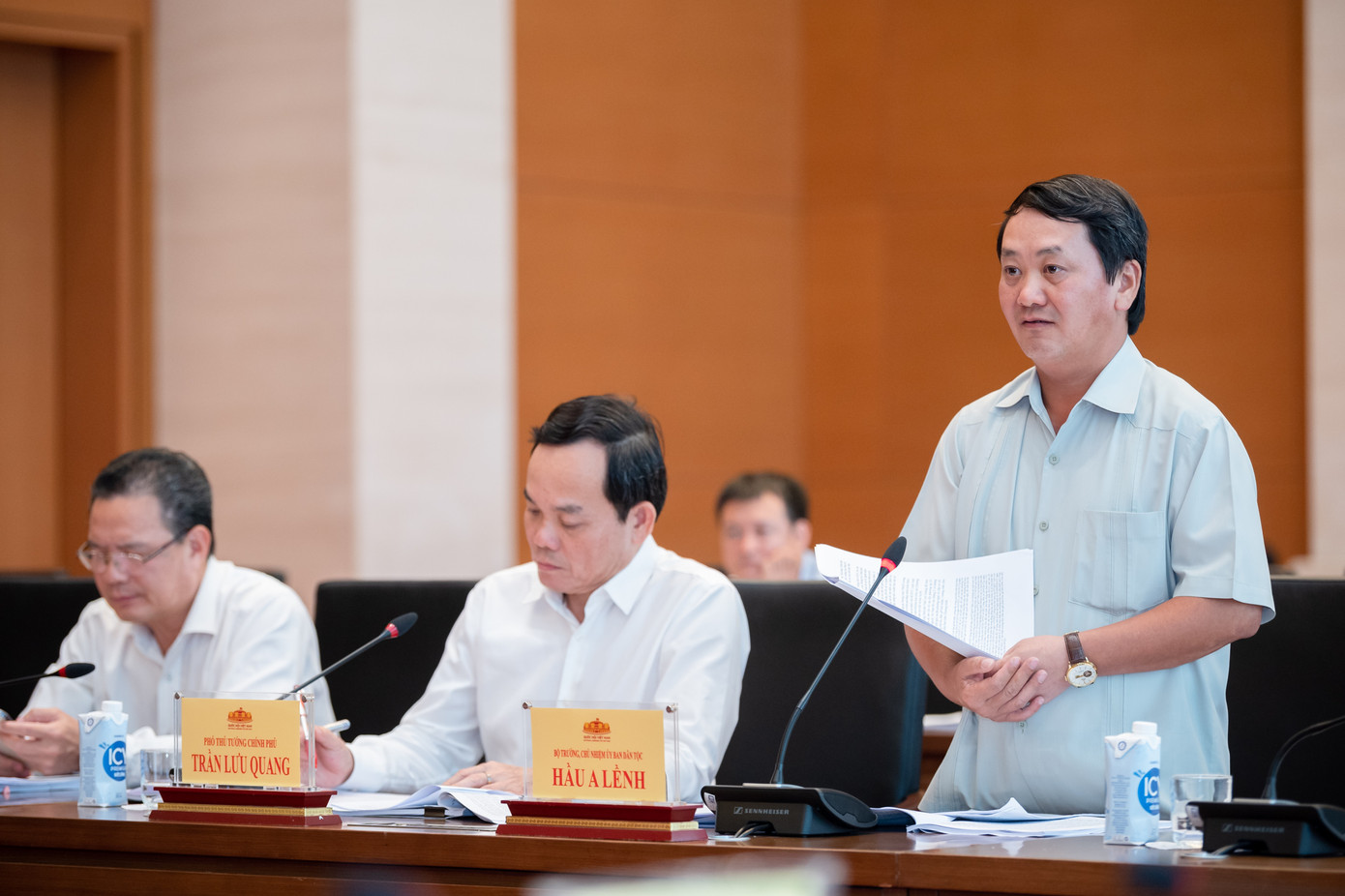 Bộ trưởng, Chủ nhiệm Ủy ban Dân tộc Hầu A Lềnh