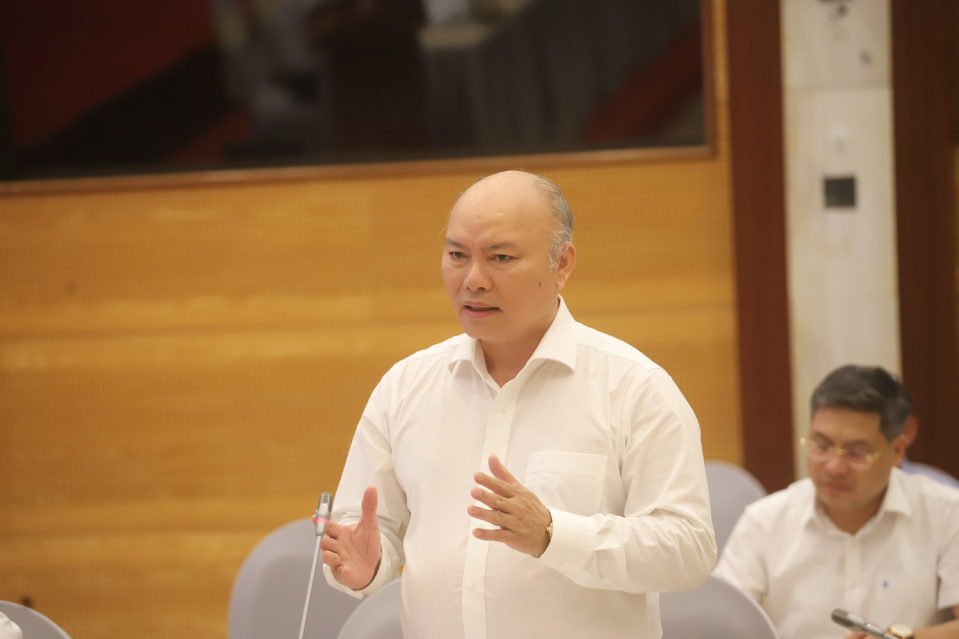 Ông Vũ Đăng Minh - Chánh Văn phòng, người phát ngôn Bộ Nội vụ